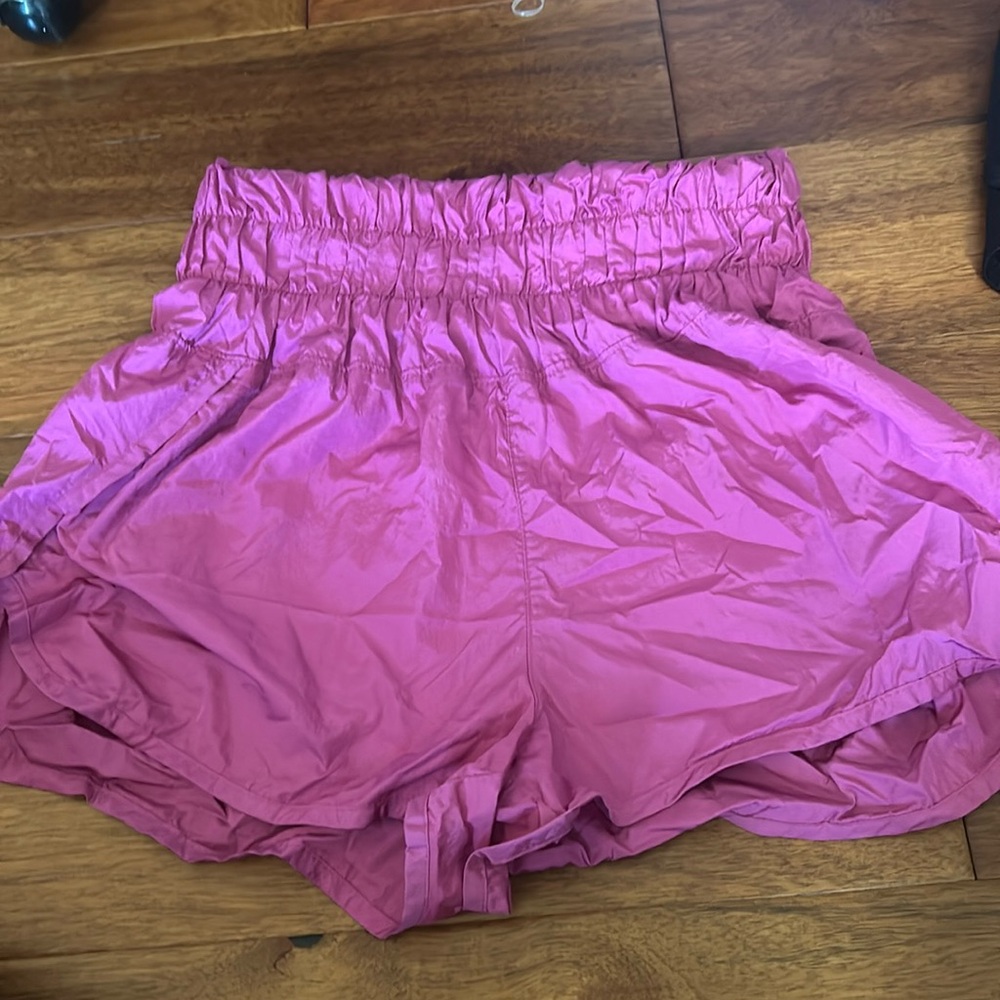 free people athletic  shorts